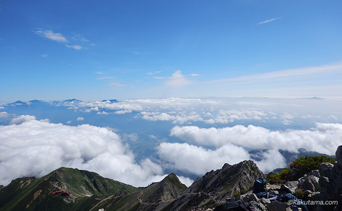 五竜岳山頂からの風景2