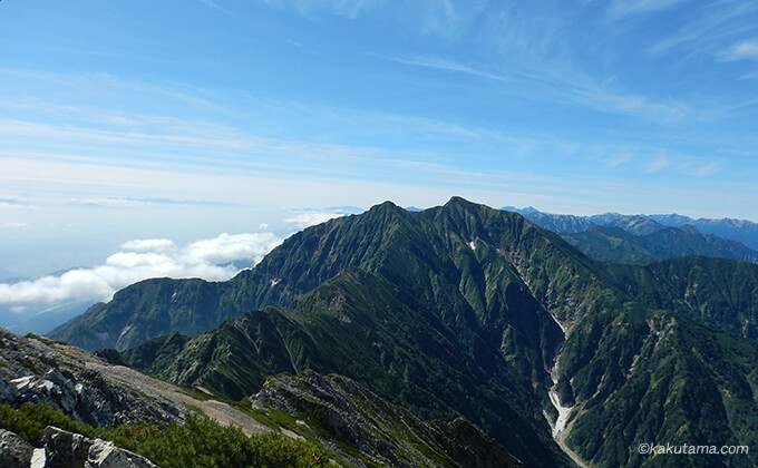 五竜岳山頂からの風景5