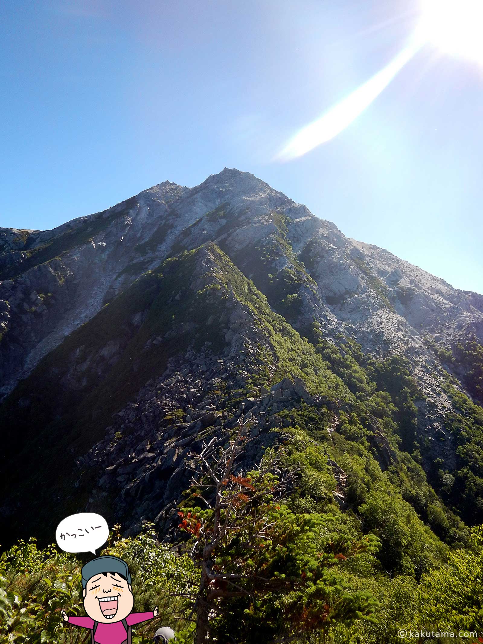 甲斐駒ヶ岳の写真