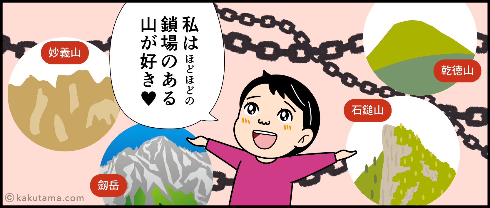 奥久慈男体山へ登ろうと思ったキッカケの漫画