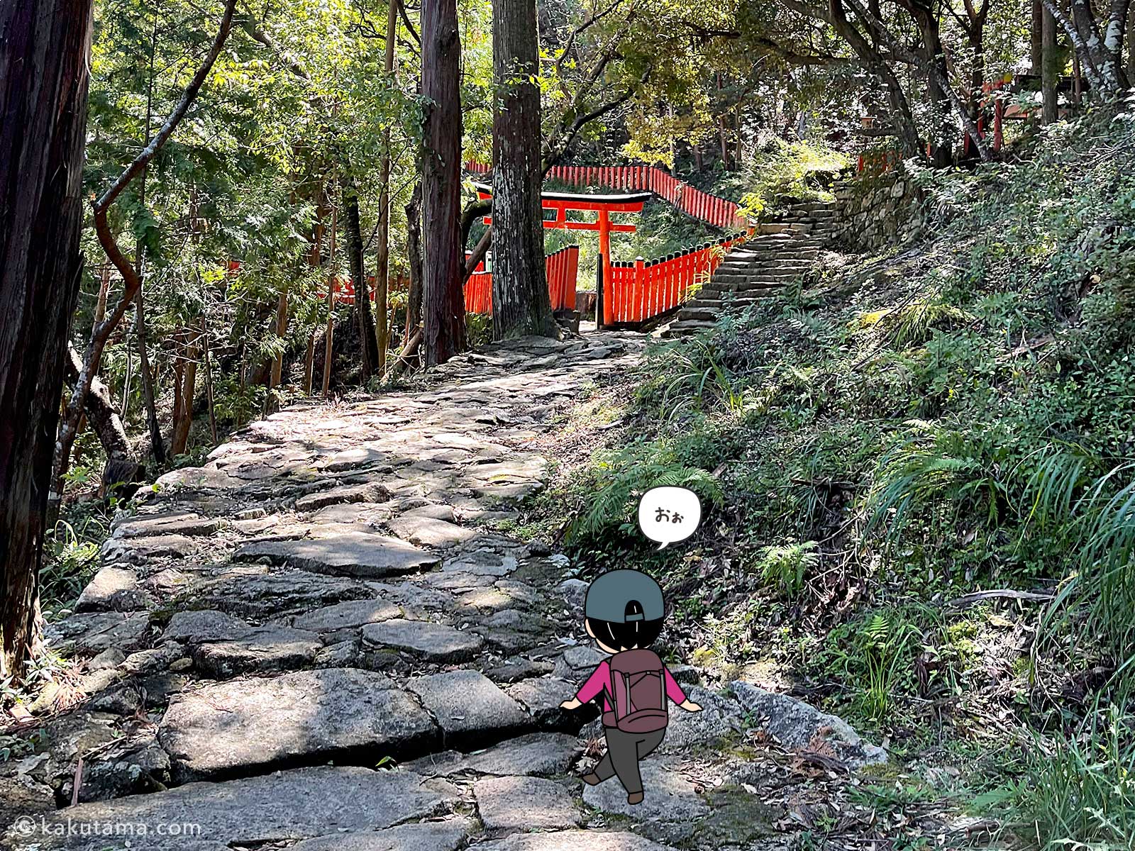 神倉神社の鳥居の写真