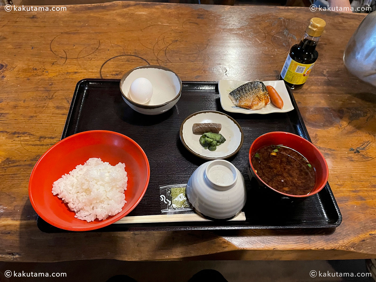 桃ノ木山の家の朝ご飯の写真